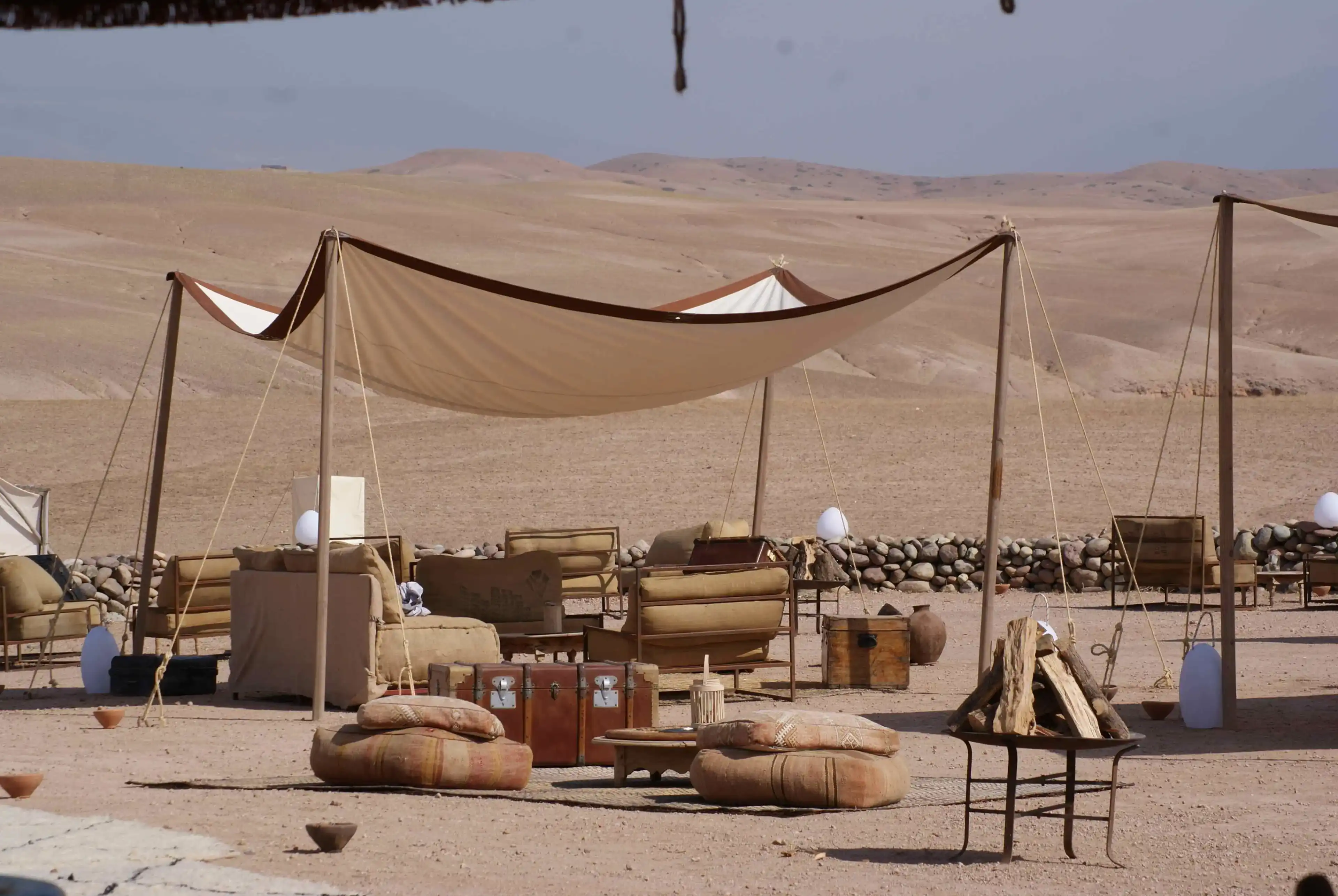 Tent at Inara Camp in Marrakech desert
