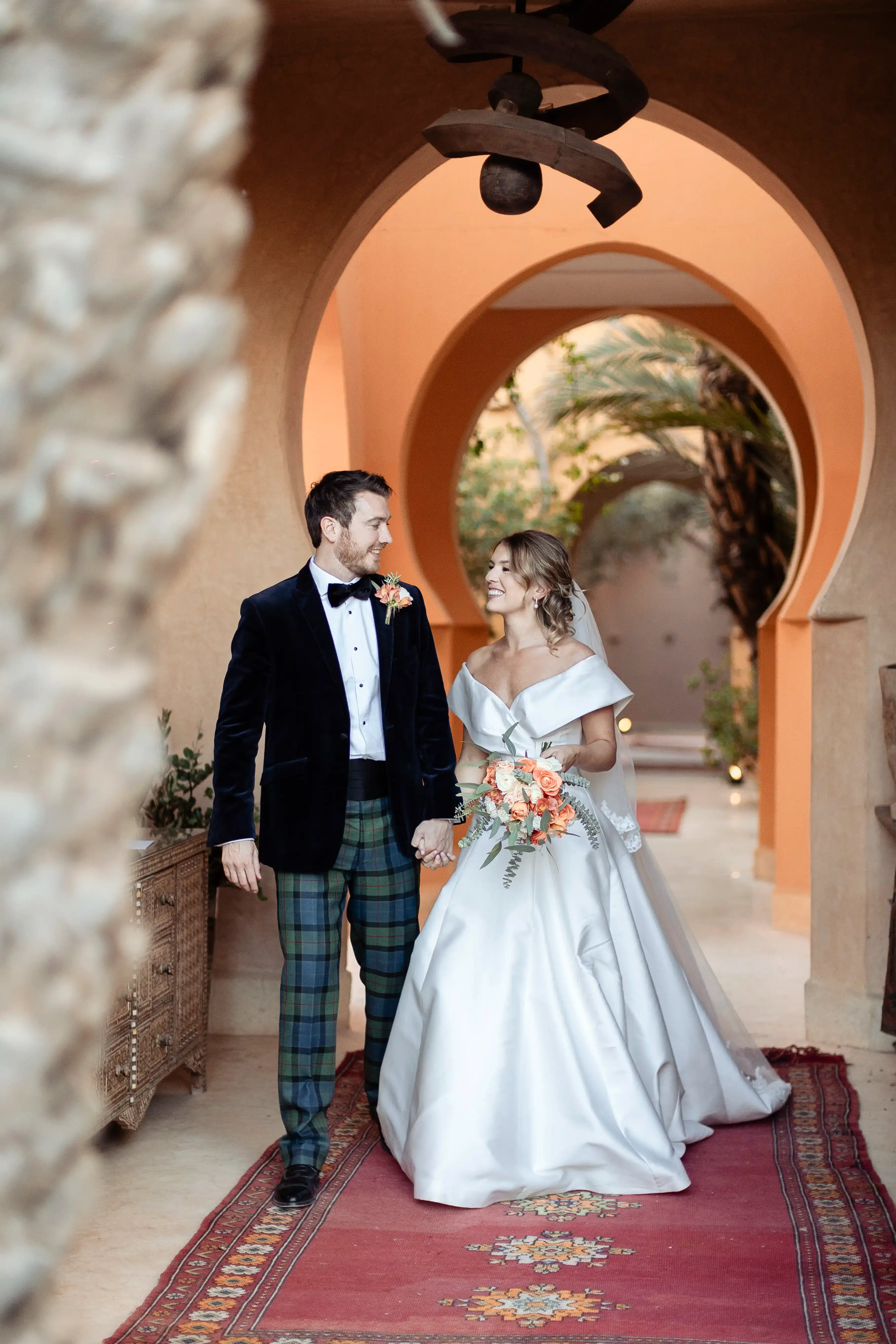 L’élégance irlandaise dans l’oasis marocaine : un mariage à Marrakech