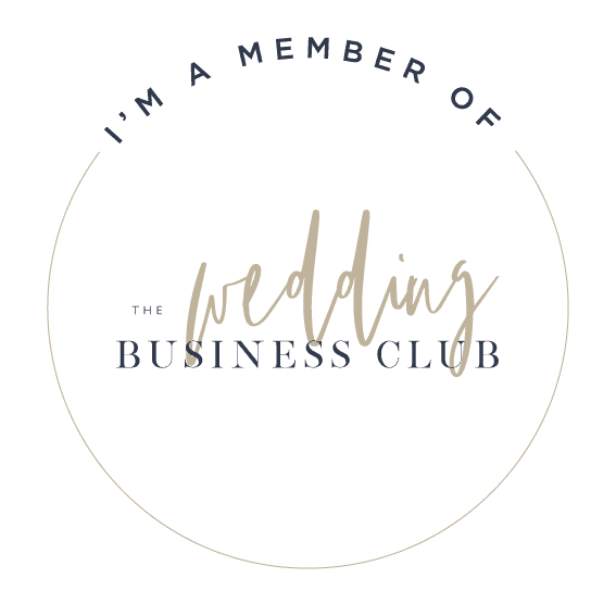 The wedding business club logo